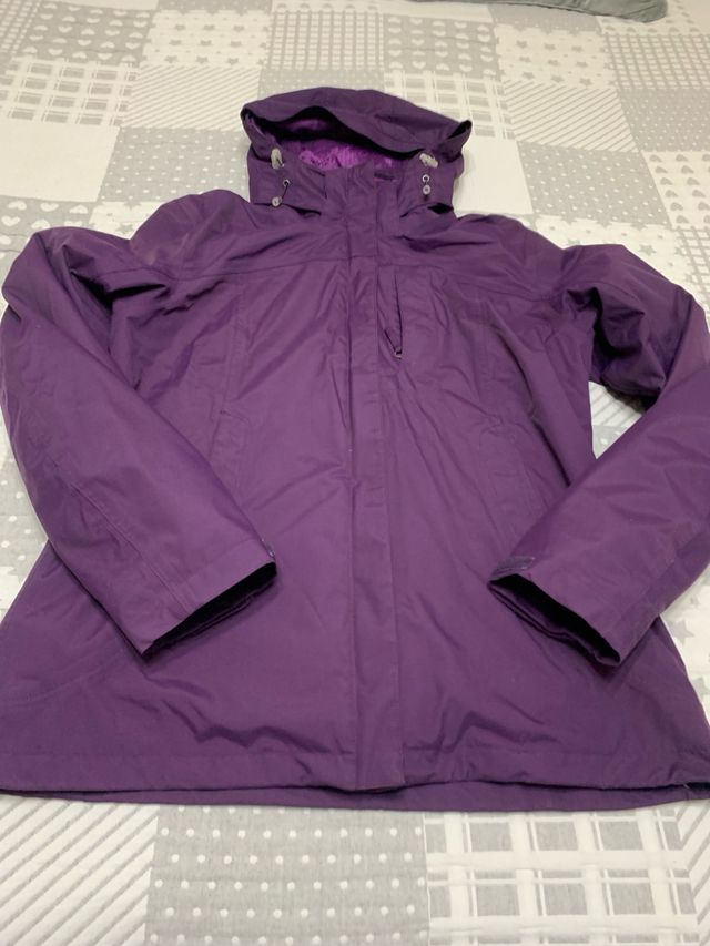 Anorak invierno morado