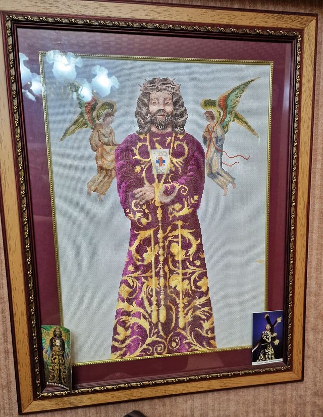 Nazareno: cuadro punto de cruz