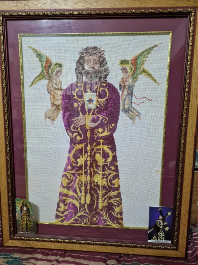Nazareno: cuadro punto de cruz