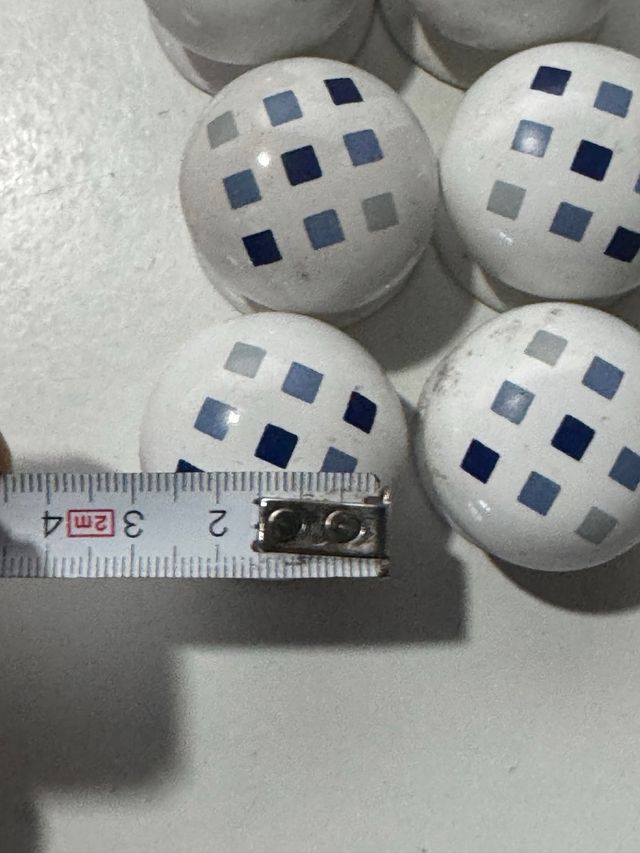 Lote de Pomos de Cerámica