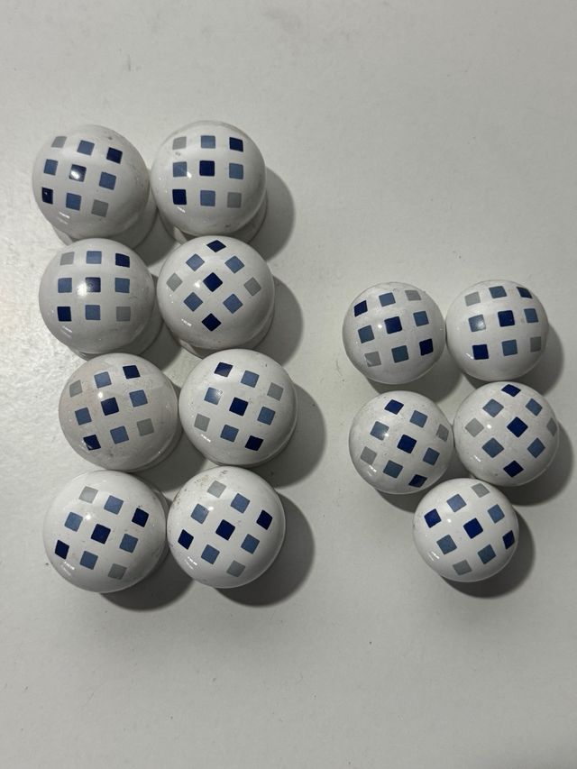 Lote de Pomos de Cerámica