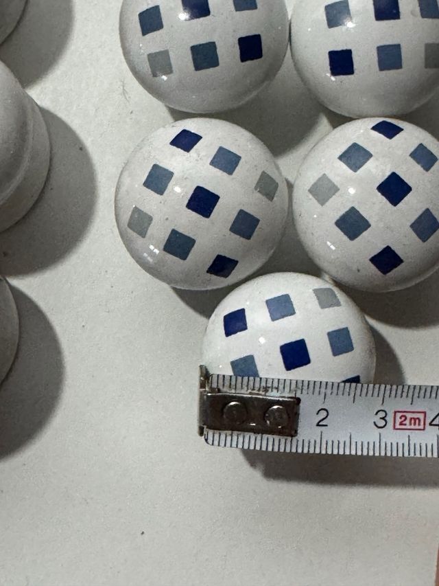 Lote de Pomos de Cerámica