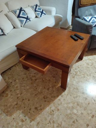 Mesa madera salón - Mesa centro