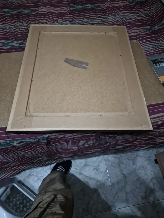 Cuadro Inmaculada Murillo, punto de cruz