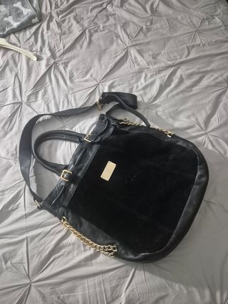 Borsa Elisabetta Franchi nera e oro
