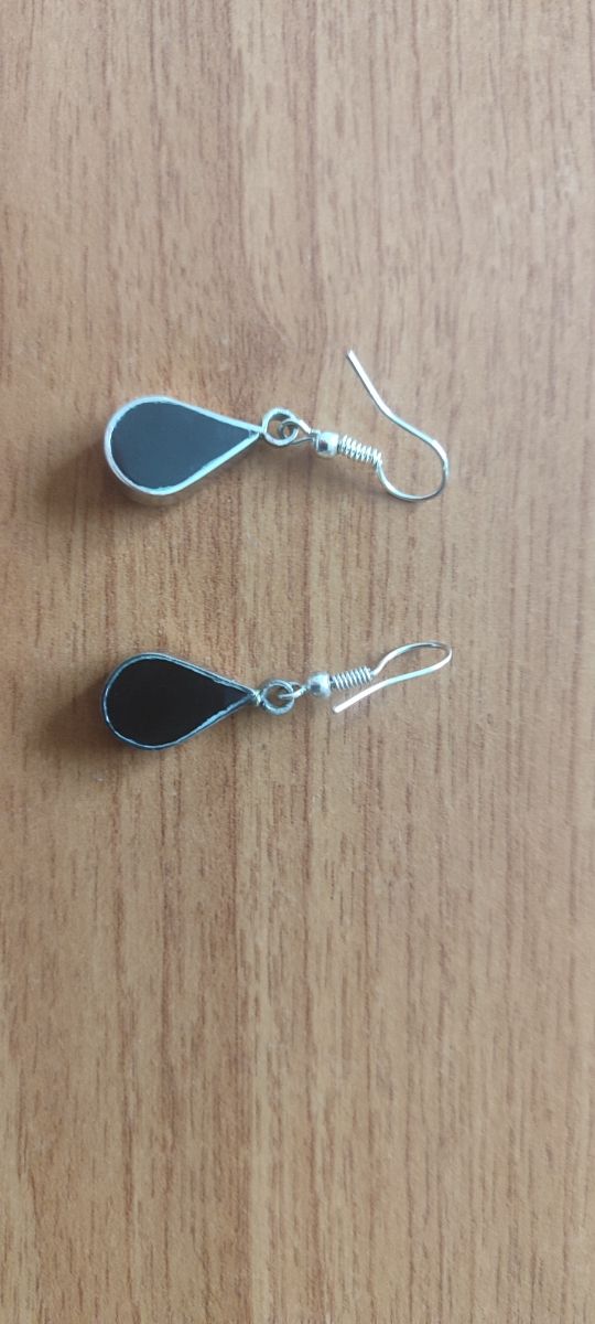 Pendientes turquesa plata