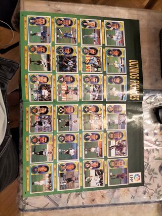 Album cromos futbol liga 1996/1997