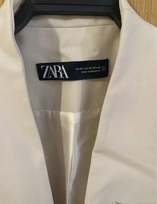 Blazer Zara beige