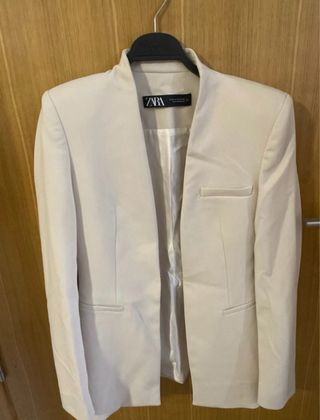 Blazer Zara beige