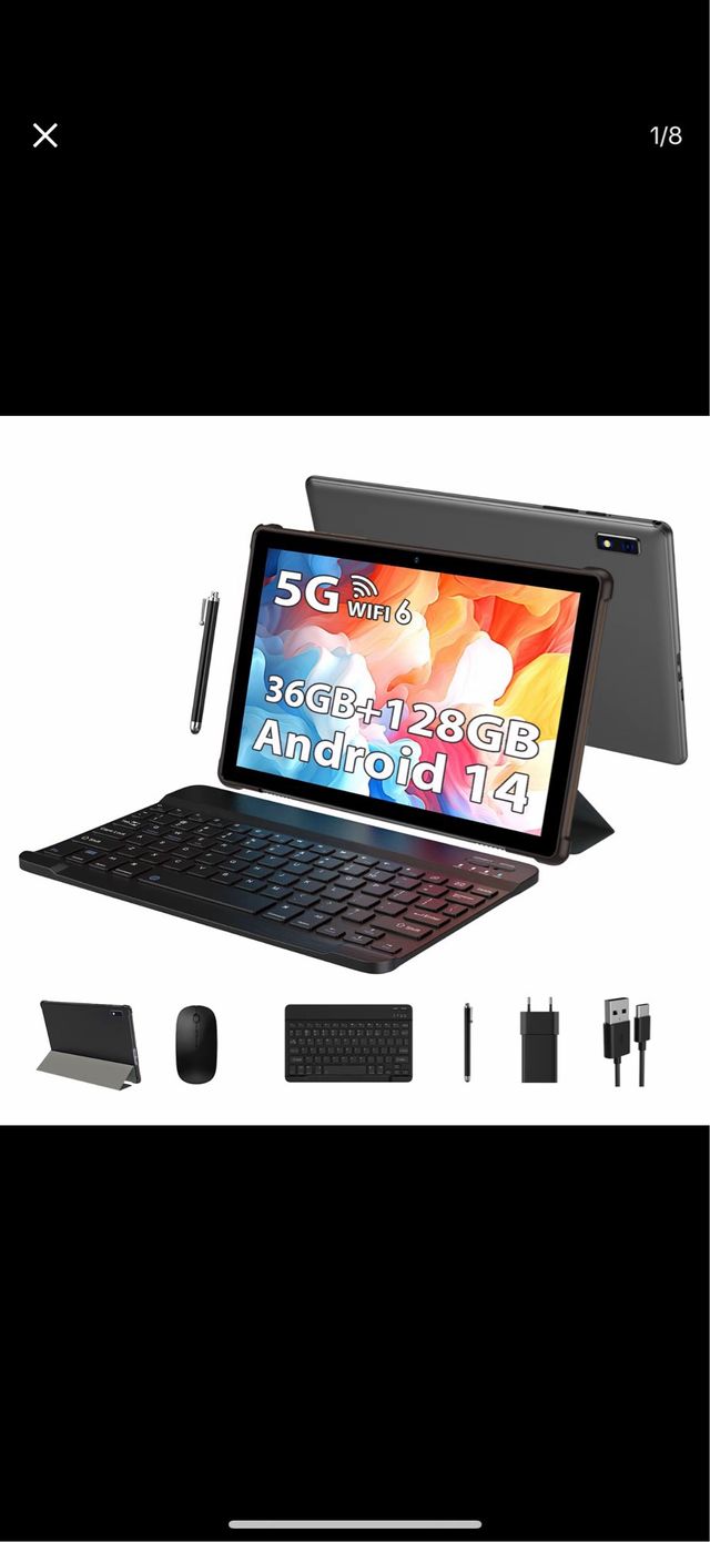 Tablet Android 10" PIXPEAK 36GB+128GB