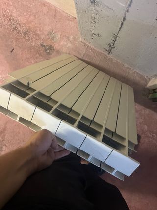 Radiador blanco hogar 6 elementos