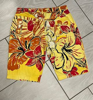 Shorts Max Mara floreali gialli