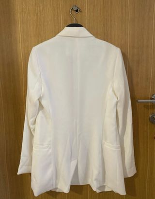 Blazer blanco Bershka