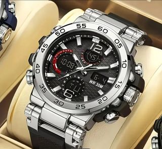 Reloj deportivo multifunción con doble pantalla