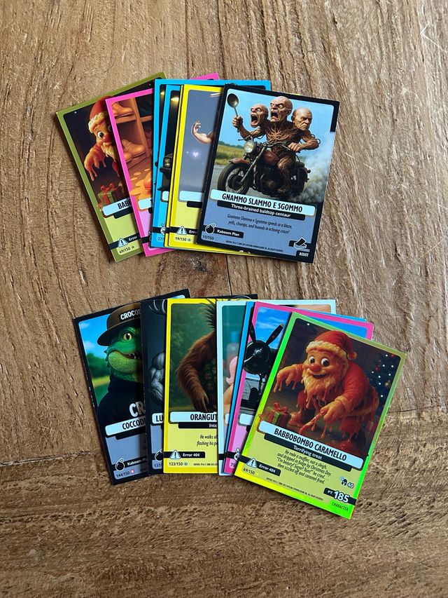 Cartas italian Brainrot: ¡Cambio en zona!