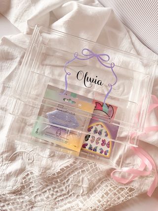 Caja maquillaje organizadora personalizada, con 
