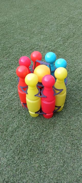 Bolos de plástico infantiles