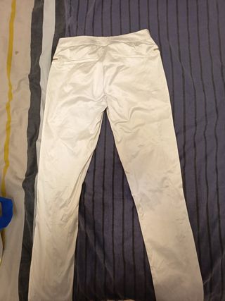 Pantalones Bershka blancos