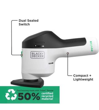 Lijadora inalámbrica BLACK+DECKER Reviva 12V