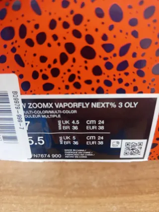 Nike Vaporfly Next% 3 36'5 38 38'5 40'5 41