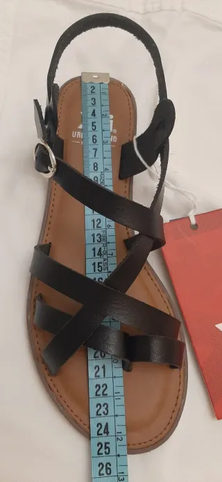 Sandalias planas Xti veganas negras