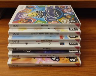 Pack 6 Juegos Wii Variados