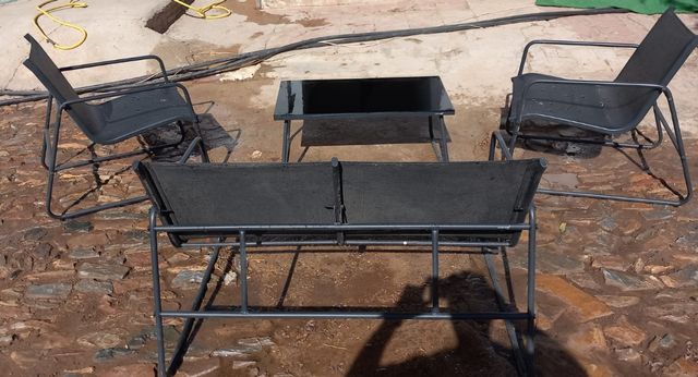 Conjunto jardín 3 piezas - Negro