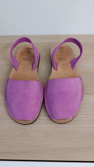 Sandalias Mibo menorquinas - Lila - 38