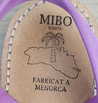 Sandalias Mibo menorquinas - Lila - 38