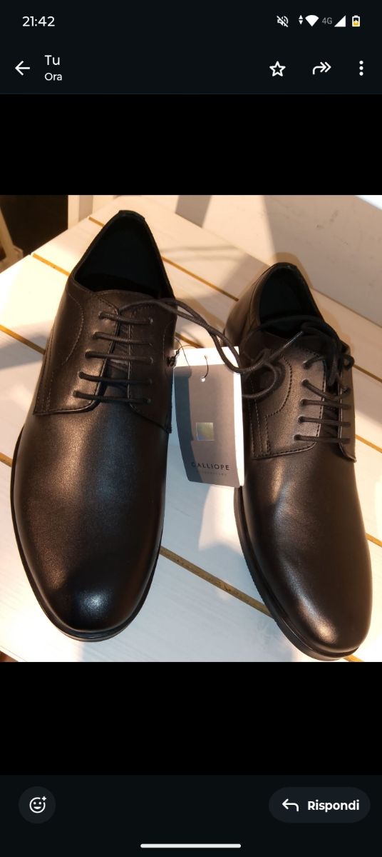 Scarpe Calliope nere 45 eleganti