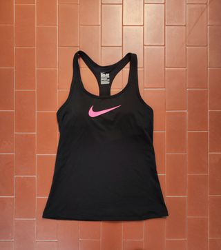 Nike Flex Swoosh canotta top donna taglia S nero