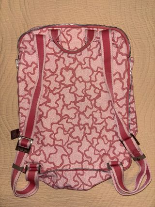 Mochila Tous rosa-rojo