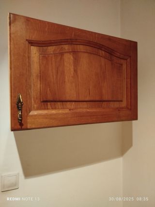 Muebles cocina madera marrón