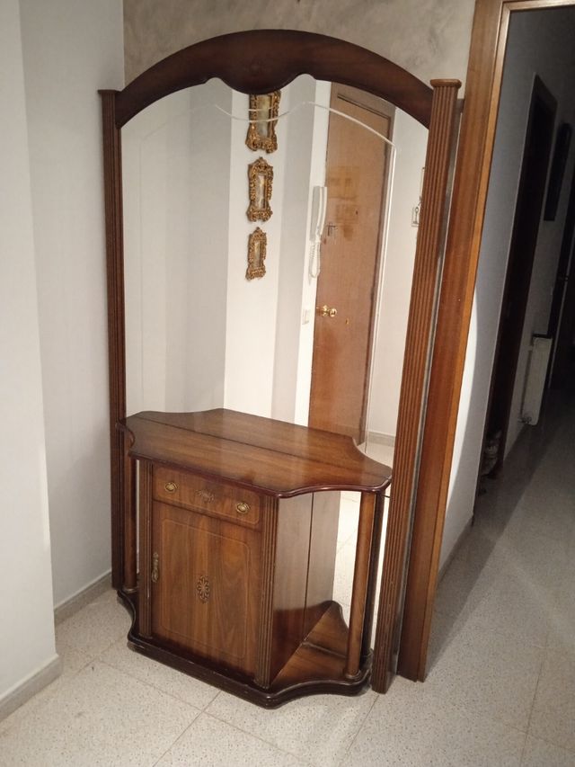 Mueble espejo madera - vintage