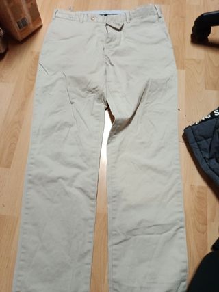 Pantalón Zara Man Beige Talla 40