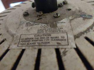 LAMPARA VENTILADOR TECHO BLANCO CON 3 VELOCIDADES