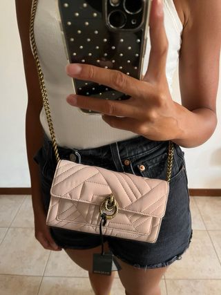 Pinko - Borsa a tracolla beige