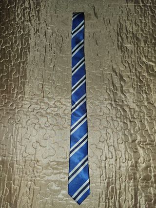 Corbata BURTON azul rayas