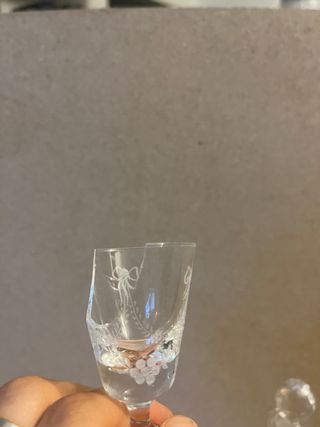 Set liquori - legno, vetro, metallo