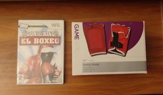 Juego Wii Don King El Boxeo + Guantes