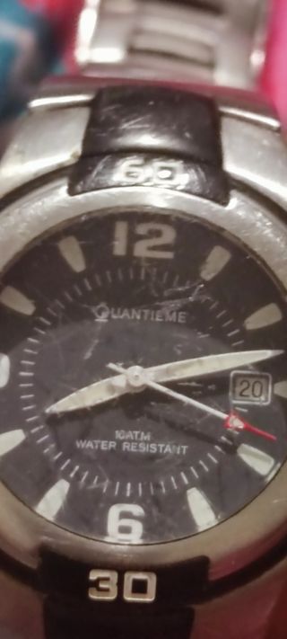 Reloj QUANTIEME Hombre - Negro/Plata