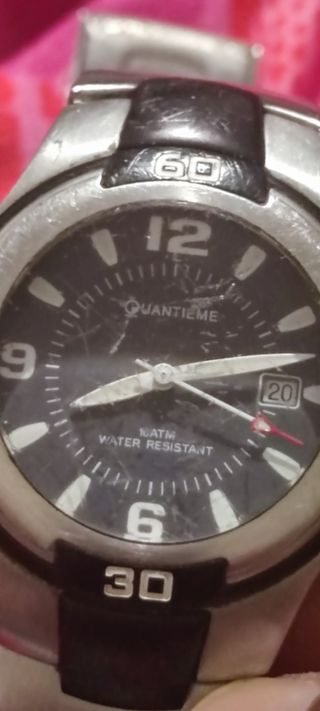 Reloj QUANTIEME Hombre - Negro/Plata