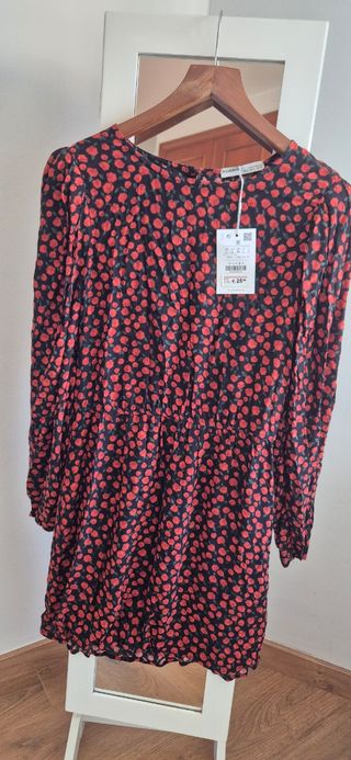 Vestido Zara flores - L
