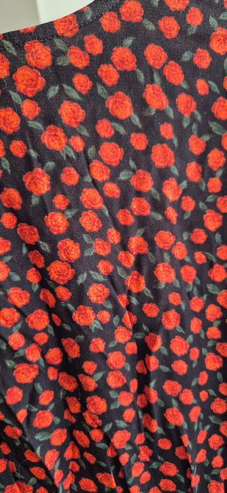 Vestido Zara flores - L
