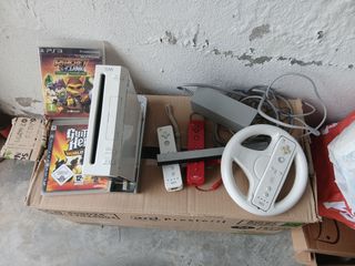 Wii blanca + adaptador