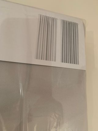 Cortinas sin estrenar