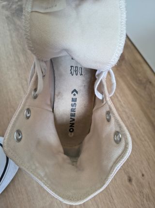 Converse con plataforma talla 40 color rosa clarit