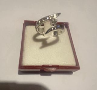 Anello zirconi solitario 