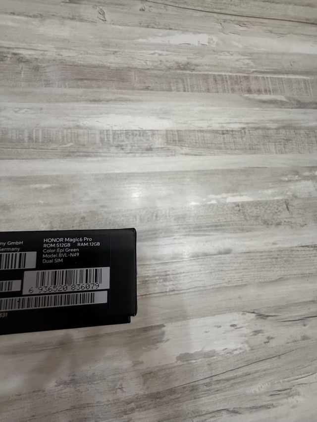 Honor mágic 6 pro 12g RAM 512gb 27/12/24 factura 