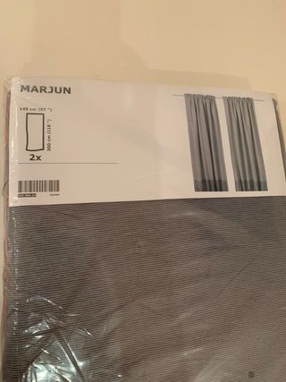 Cortinas sin estrenar 